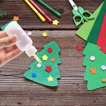 FJNATINH Precision Tip Applicator Bottle, Mini Glue Squeeze Bottle with Brush Tip for Oil, Wood Glue, Craft Glue, Paint, Crafting Fine Dispenser