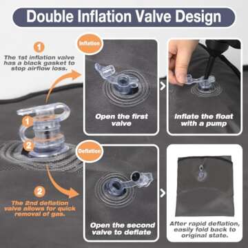 Pet Soft Dog Float Raft - Summer Inflatable Swim Toy