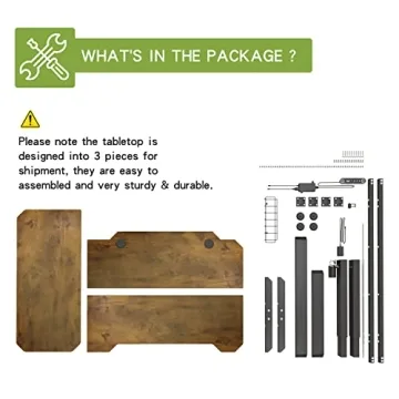 Radlove Adjustable Electric Standing Desk for Home Office