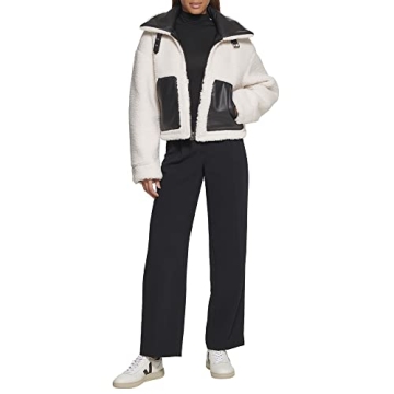 Levi's Women's Shorty Reversible Sherpa Faux Leather Jacket