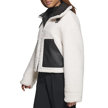 Levi's Women's Shorty Reversible Sherpa Faux Leather Jacket