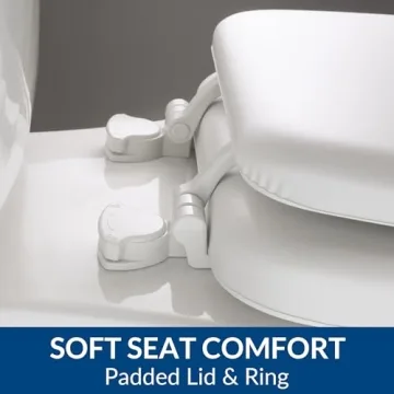 Mayfair Padded Toilet Seat for Ultimate Comfort and Style