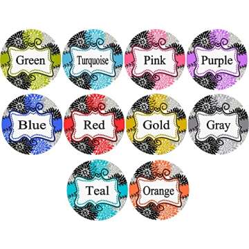 Flower Badge Reel (10 Colors) - Retractable Id Holder Personalized with Name, Monogram, Occupation Title - Floral Nurse Gift