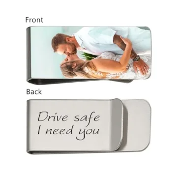 Engraved Personalized Money Clip | Custom Accessories for Him