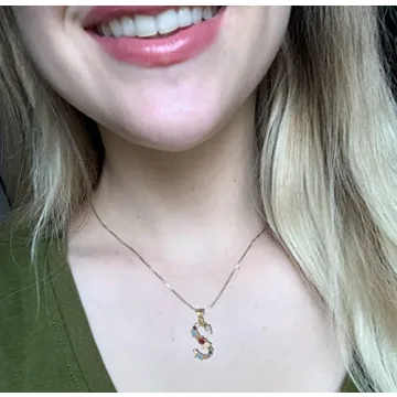 Eben-Ezer 18K Gold Choker Necklace with Multi-Color Zircon