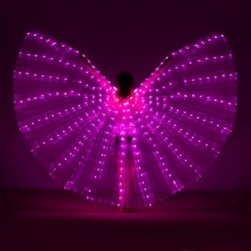 Illuminate Your Performance with iMucci LED Belly Dance Wings