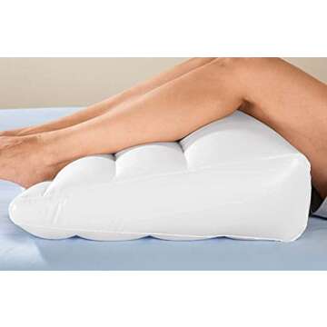 Inflatable Bed Wedge Travel Pillow for Comfort on the Go