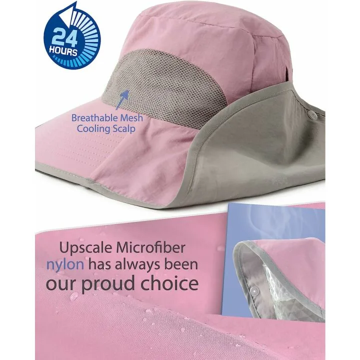 Waterproof UPF 50+ Sun Hats for Hiking & Fishing