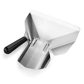 Stainless Steel French Fry Bagger with Cool Handle Design