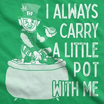 Funny St. Patrick's Day Men's T-Shirt for Festive Fun