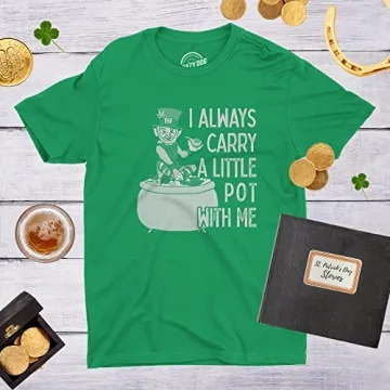 Funny St. Patrick's Day Men's T-Shirt for Festive Fun