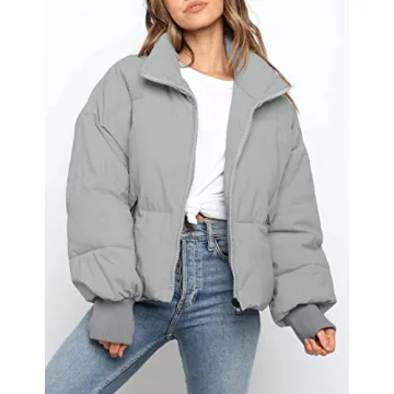 ZESICA Women's Winter Puffer Jacket - Warm & Stylish Outerwear