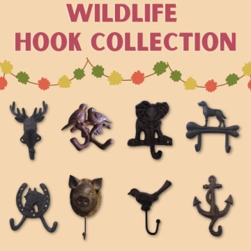 Wildlife Collection Horse Head Decorative Hook for Home