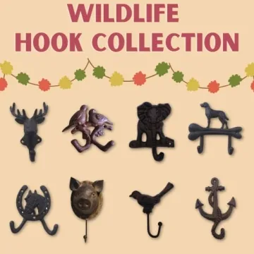 Wildlife Collection Horse Head Decorative Hook for Home