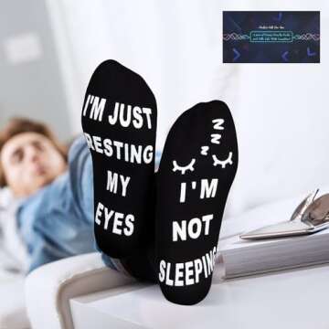Nirohee Funny Socks - Father's Day Gifts for Dads & Husbands