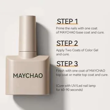 MAYCHAO 15ML Jelly Moss Green Gel Nail Polish 1Pc Transparent Forest Jade Green Gel Polish Soak Off UV LED Translucent Nail Polish Nail Art Starter Manicure Salon DIY at Home, 0.5 OZ