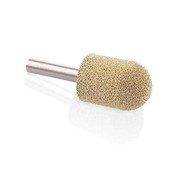 Kutzall Original Ball Nose Rotary Burr - 1/4" Shaft, Fine Finish Tool for Woodworking