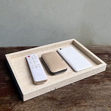StonePlus Marble Decorative Tray for Stylish Organizing