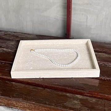StonePlus Marble Decorative Tray for Stylish Organizing