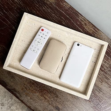 StonePlus Marble Decorative Tray for Stylish Organizing
