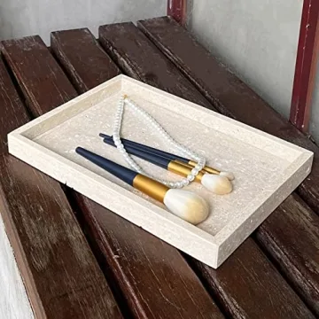 StonePlus Marble Decorative Tray for Stylish Organizing