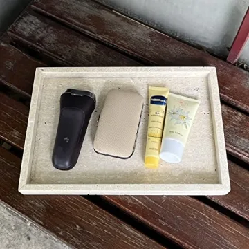 StonePlus Marble Decorative Tray for Stylish Organizing