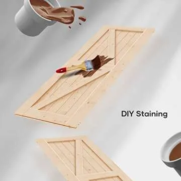 EaseLife Sliding Barn Door - Stylish & Easy to Install