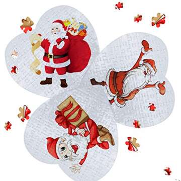 Blank Heart-Sublimation Jigsaw Puzzle - 10 Sets for DIY Crafts