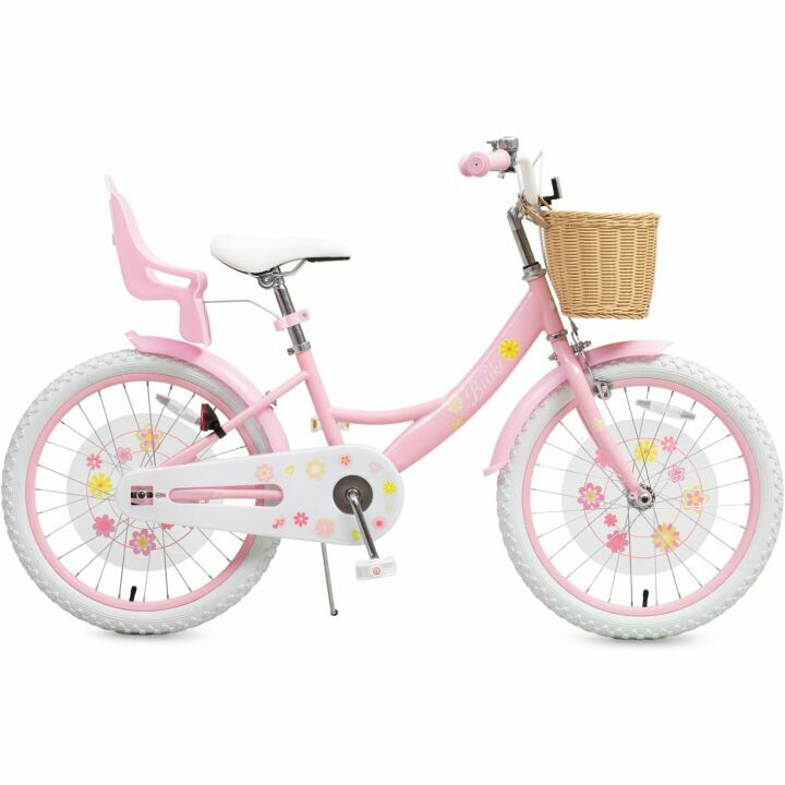 Girls Bikes with Basket & Training Wheels for Kids