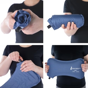 OPTP Self-Inflating AirBack Lumbar Support for Travel Comfort