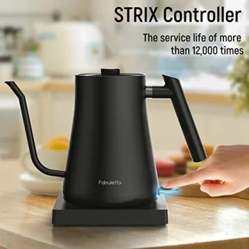 Fabuletta Gooseneck Kettle 1500W Fast Boiling & Safe