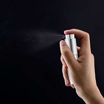IRON BILL 2 PCS/8ml Portable Mini Perfume Atomizer Bottles - Compact & Refillable Kit