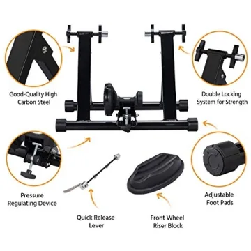 Yaheetech Magnetic Bike Trainer Stand for All Wheel Sizes