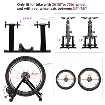 Yaheetech Magnetic Bike Trainer Stand for All Wheel Sizes