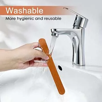 Canvalite 12PCS Emery Nail Files for Perfect Nails