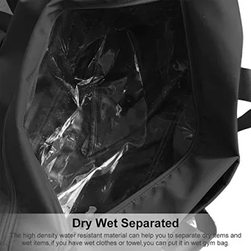 Versatile ICEIVY Gym Duffle Bag with Dry Wet Separation