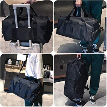 Versatile ICEIVY Gym Duffle Bag with Dry Wet Separation