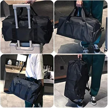 Versatile ICEIVY Gym Duffle Bag with Dry Wet Separation