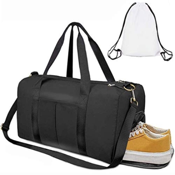 Versatile ICEIVY Gym Duffle Bag with Dry Wet Separation