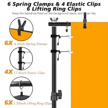 Adjustable Photo Backdrop Stand for Versatile Shooting