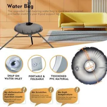 Adjustable Photo Backdrop Stand for Versatile Shooting