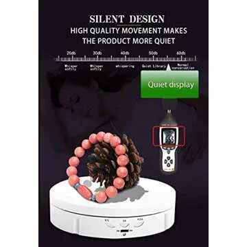 JAYEGT Rotating Display Stand for Photography & Display