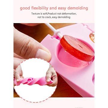 Silicone Lollipop Mold Set for Kids & Family Fun