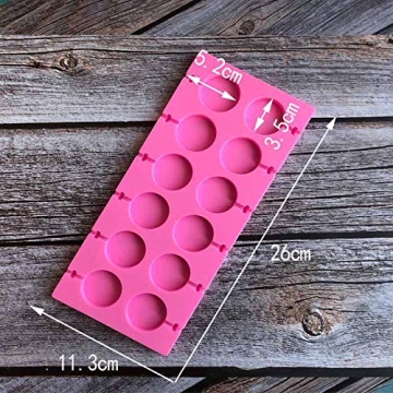 Silicone Lollipop Mold Set for Kids & Family Fun