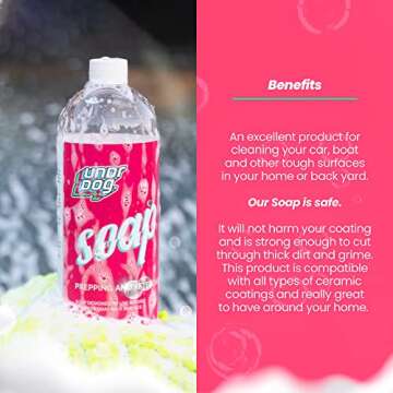Undrdog Car Wash Soap for Ultimate Vehicle Cleaning