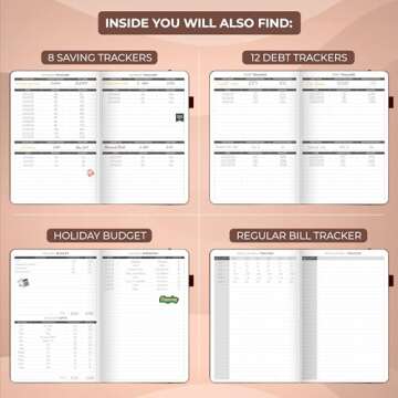 Clever Fox Budget Planner - Expense Tracker Notebook