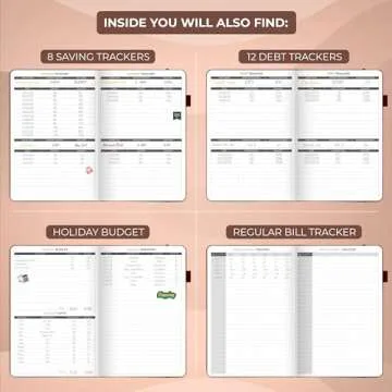 Clever Fox Budget Planner - Expense Tracker Notebook