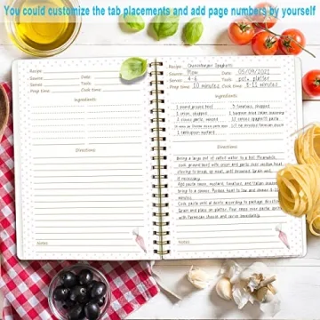 Ceiba Tree Blank Cookbook Journal 120 Pages Gift Ideas