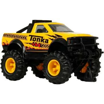 Tonka Yellow Pickup Truck - Classic Steel Toy