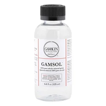 Gamblin Gamsol 4.2oz - Odorless Mineral Spirits for Artists